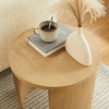 Aspect Round Wood End Table / EEI-6913