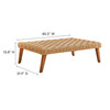 Thames Outdoor Patio Wicker Outdoor Patio Rattan Coffee Table / EEI-6926