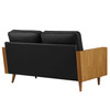 Kellan Vegan Leather Loveseat / EEI-6943