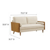 Kellan Performance Velvet Sofa / EEI-6944
