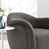 Compose Performance Velvet Swivel Armchair / EEI-6959