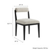Kai Fabric Dining Chair / EEI-6993