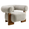 Jace Boucle Accent Chair / EEI-6996