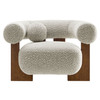 Jace Boucle Accent Chair / EEI-6996