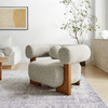 Jace Boucle Accent Chair / EEI-6996