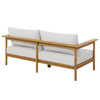 Wren Outdoor Patio Teak Wood Sofa / EEI-7008