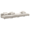 Solace 4-Piece Modular Upholstered Fabric Sectional Sofa / EEI-7027