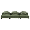 Solace 3-Piece Modular Corduroy Upholstered Sofa / EEI-7034