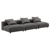 Solace 3-Piece Modular Upholstered Fabric Sofa / EEI-7035