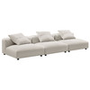 Solace 3-Piece Modular Upholstered Fabric Sofa / EEI-7035