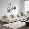Solace 3-Piece Modular Upholstered Fabric Sofa / EEI-7035