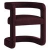 Winslow Barrel Performance Velvet Dining Chair  / EEI-7052