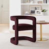 Winslow Barrel Performance Velvet Dining Chair  / EEI-7052