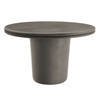 Brion 48" Indoor - Outdoor Patio Concrete Round Dining Table / EEI-7087