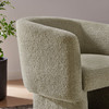 Muse Boucle Fabric Barrel Accent Chair / EEI-7100