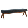 Lyra 63" Fabric Upholstered Bench / EEI-7114