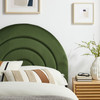 Solana Arched Performance Velvet Twin Headboard / MOD-7169