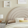Solana Arched Performance Velvet King Headboard / MOD-7172