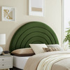 Solana Arched Performance Velvet King Headboard / MOD-7172
