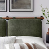 Anela Wall-Mounted Chenille Upholstered King Size Headboard / MOD-7213