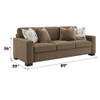 Darya Sofa w/4 Pillows / LV04530