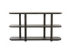 Modrest Noah - Modern Dark Brown Bookshelf / VGOD-LZ-400BS