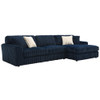 Breton Sectional Sofa w/4 Pillows / LV04400