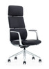 Modrest Clyne - Modern Black Vegan Leather Executive Office Chair / VGFU-FK013-A11-BLK