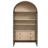 Nolan 74" Tall Wide Arched Storage Display Cabinet / EEI-7168