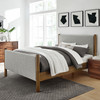 Maven Full Size Fabric Upholstered Platform Bed / MOD-7186