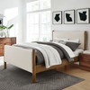 Maven King Size Fabric Upholstered Platform Bed / MOD-7192