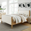 Maven King Size Boucle Upholstered Platform Bed / MOD-7194