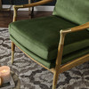 Langford Performance Velvet Accent Armchair / EEI-7056