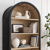 Evie Arched Wide Bookcase Display Cabinet / EEI-7202