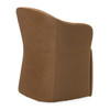 Modrest Timothy - Modern Brown Fabric Dining Chair w/ Castor Wheels / VGKK-KF.Y2151-BRN