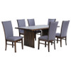 Sherwood 7-piece Rectangular Dining Table Set Brown / CS-193591-S7