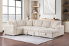 Devonshire Sleeper Sectional Sofa Storage Chaise Camel / CS-501205