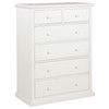 Sumerlin 6-drawer Bedroom Chest of Drawers White / CS-460595WHT