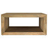 Benton Square Solid Mango Wood Coffee Table Natural / CS-706838