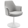 Lippa Swivel Dining Upholstered Armchair / EEI-6956