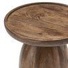 Holloway Round Wood Side Table / EEI-7145