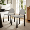Hayley Upholstered Fabric Dining Side Chair / EEI-7220