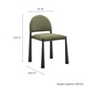 Hayley Upholstered Fabric Dining Side Chair / EEI-7220