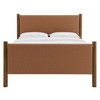 Maven Full Size Vegan Leather Upholstered Platform Bed / MOD-7187