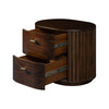 Modrest Fields - Modern Walnut Acacia Nightstand / VGWD-VGD3-BST02-WAL