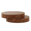 Modrest Ely - Modern Faux Burl Coffee Table / VGOD-LZ-218C