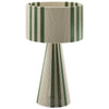 Gia Handwoven Cotton Thread Striped or Plain Table Lamp / EEI-7262