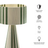 Gia Handwoven Cotton Thread Striped or Plain Table Lamp / EEI-7262