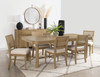 Arini 7-piece Extension Leaf Dining Table Set Sand Wash / CS-108931-S7W