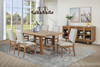 Middleton 7-piece Extension Leaf Dining Set Brown and Beige / CS-108540-S7